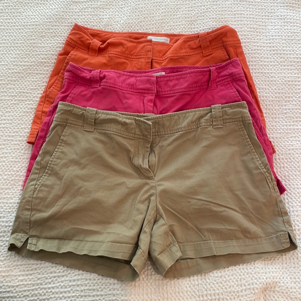 New York and company bundle. 3 pairs of 3” inseam size two shorts.